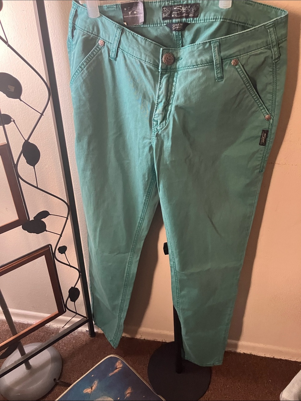 Silver Jeans Teal Skinny Women’s Jeans